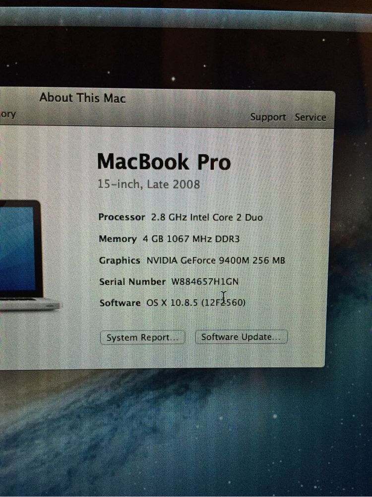 MacBook Pro A1286 15” за части