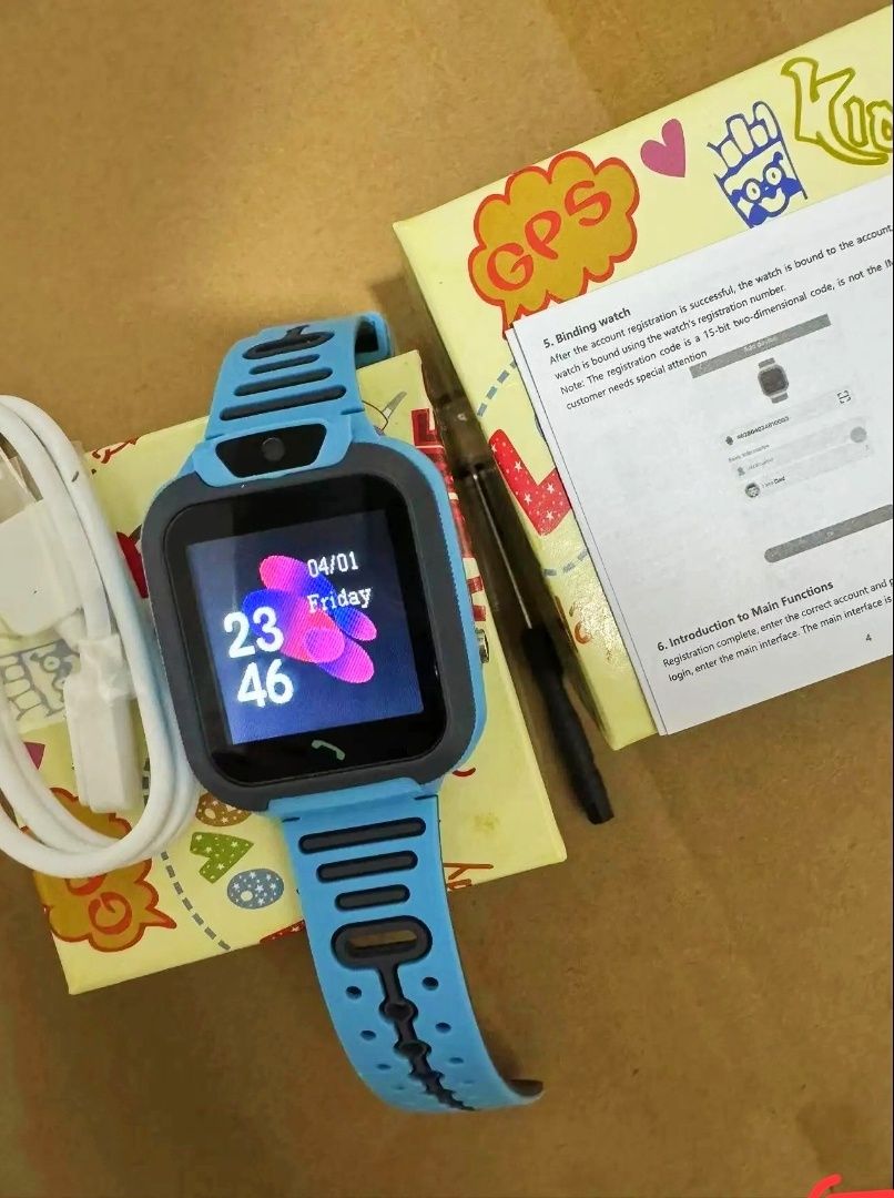 Tracker GPS Ceas Copii cu cartela SIM Localizare și apeluri / Foto