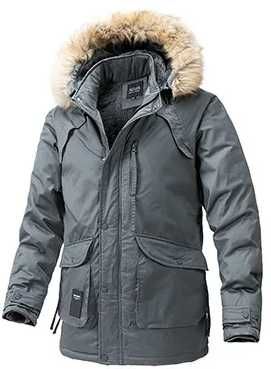 Новая мужская зимняя куртка с капюшоном 3 цвета цвета размеры 50 52 54