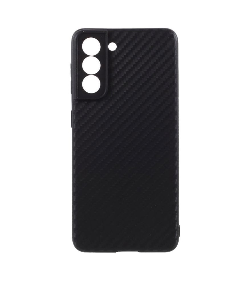 Husa Imitatie Carbon Samsung S21 FE Plus Ultra Slim 0.2mm Neagra