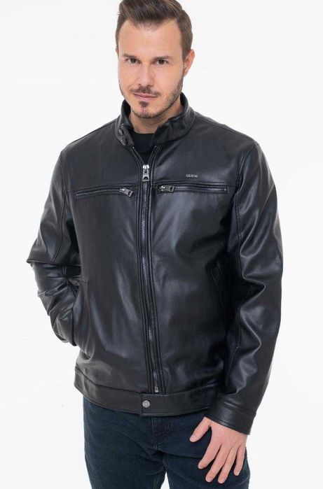 Фирменные мужские кожанные куртки