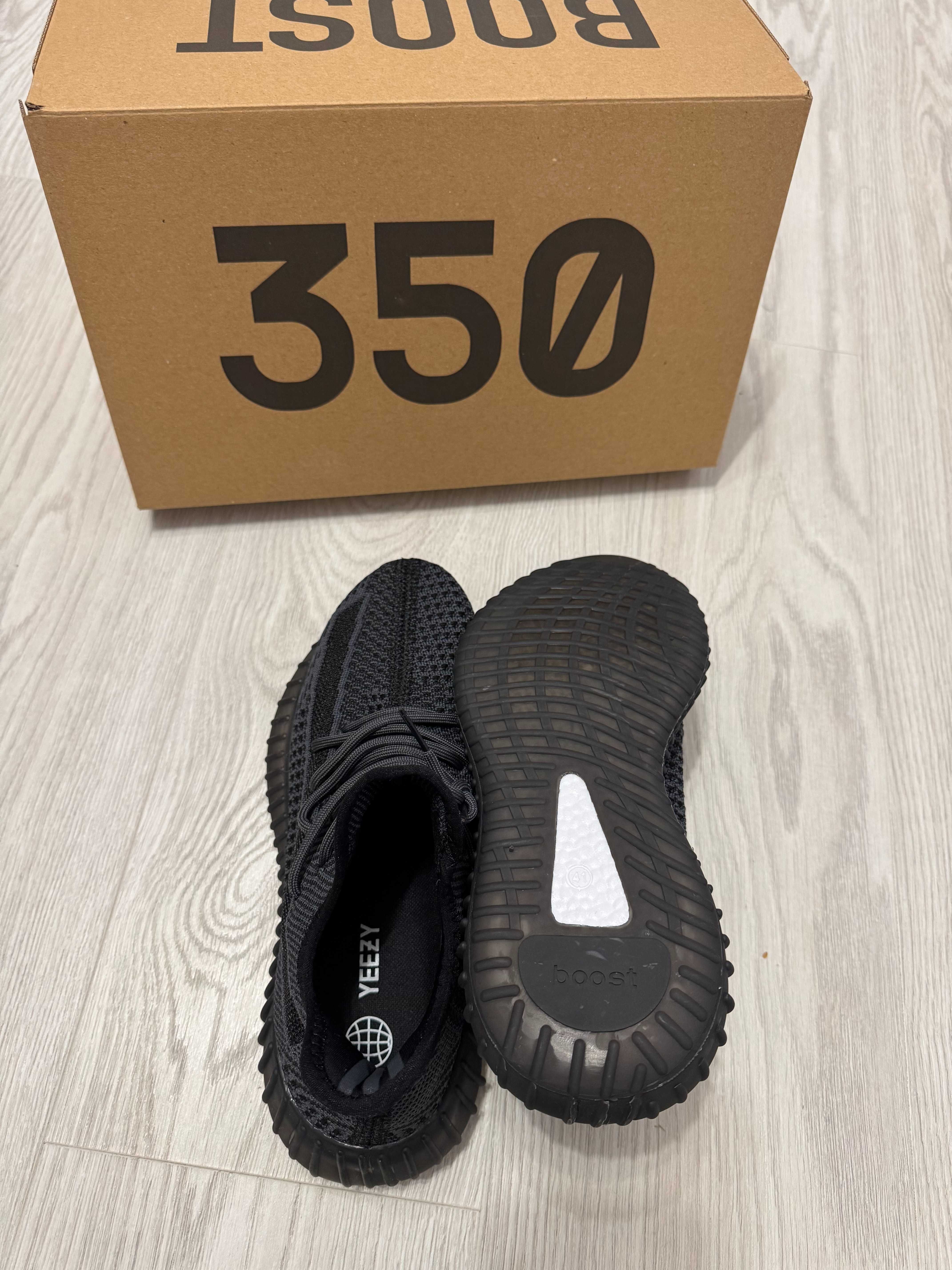 Adidasi Yeezy Boost 350 V2, SNEAKERS NOI, Full Box - Black / Gray /Bej