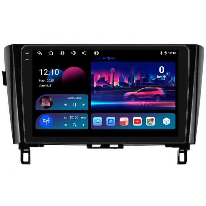 Navigatie Android Dedicata Nissan Qashqai J11, X Trail T32, Carplay