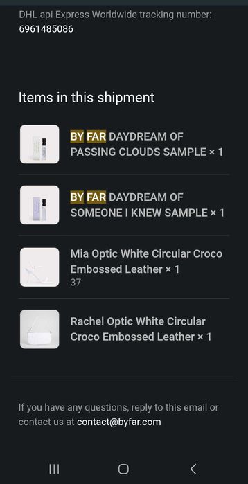 BY FAR - Бели сандали mia optic white circular croco