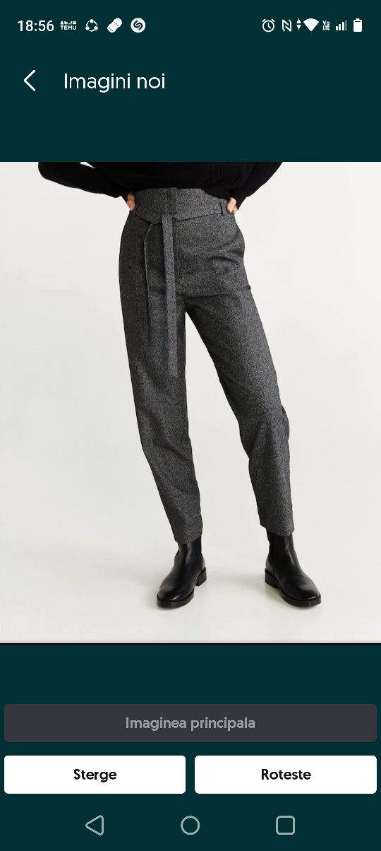 Pantaloni casual Mango