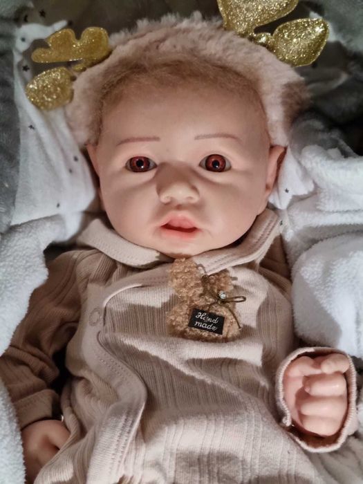 Un Craciun Magic un Bebe Silicon real. Original. Stanta