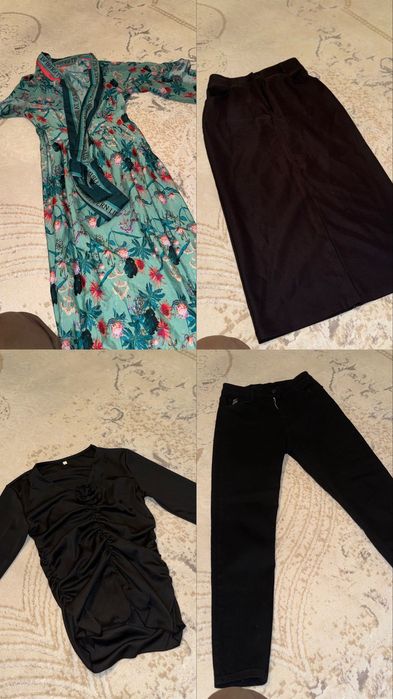 б/у киімдер сатылады. киілмегендері де бар