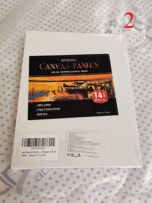 Акрилни бои Hethrone/ Панели за рисуване/ Сгъваем статив