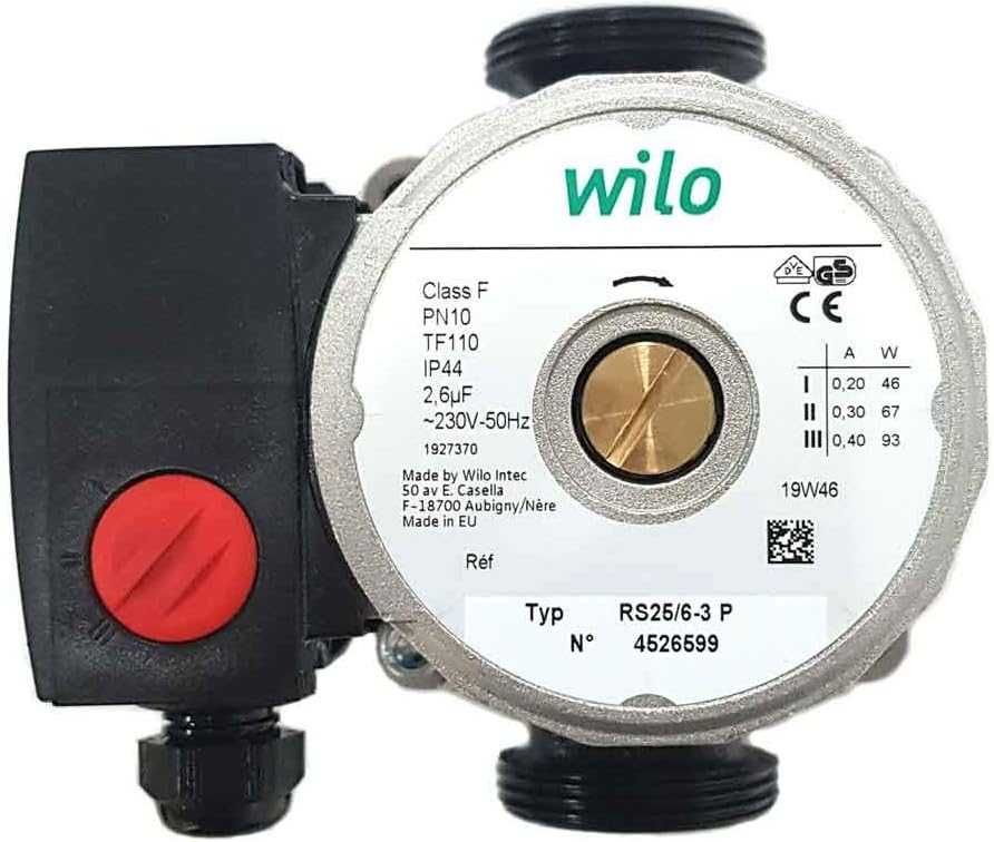 Pompa de circulatie Wilo Star-Z  25-6/3 - eficienta si fiabila