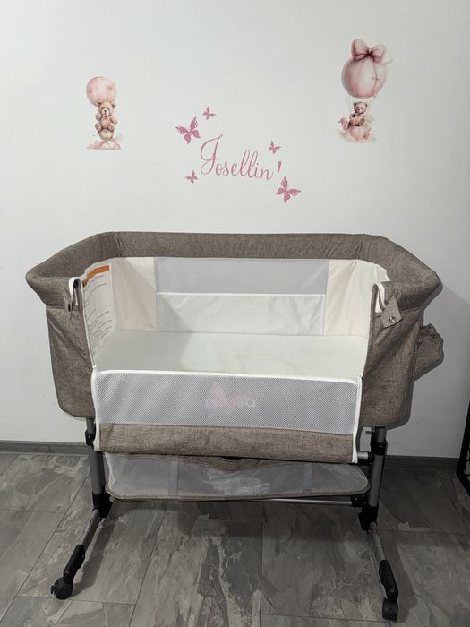 Patut co-sleeper pentru bebelusi