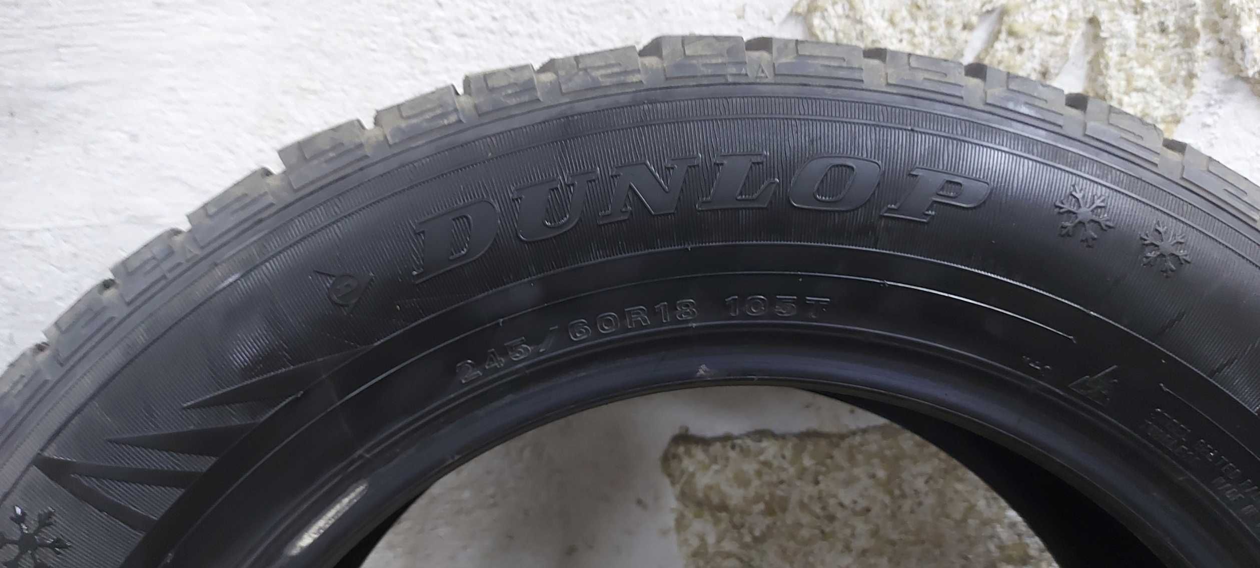 Зимняя шипованная Dunlop Grandtrek ICE02 245/60 R18 105T