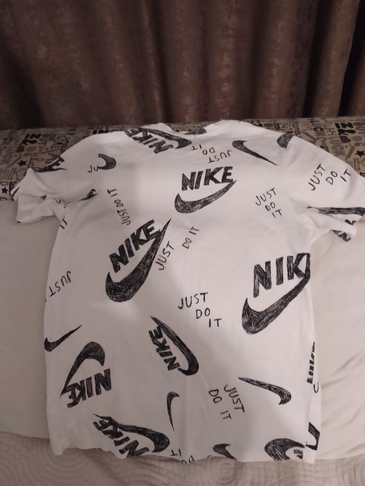 Nike Just Do It тениска - Бяла