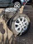 Jante aliaj ALCAR 14 inch cu amvelope de vara GOODYEAR 175 / 65 R14