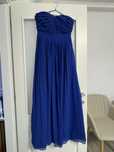 Rochie ocazie voal albastra