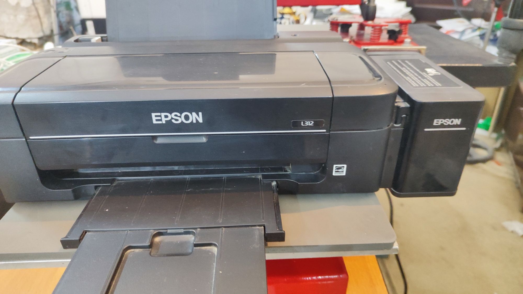 Tayyor biznes Printer sublimatsiya Epson L312+bakalga rasm urish appar