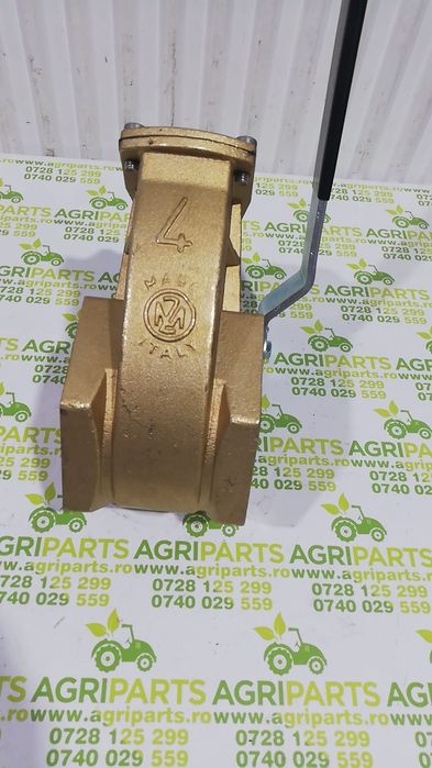 Vana robinet golire vidanja 4 toli, pentru filete, cu maner