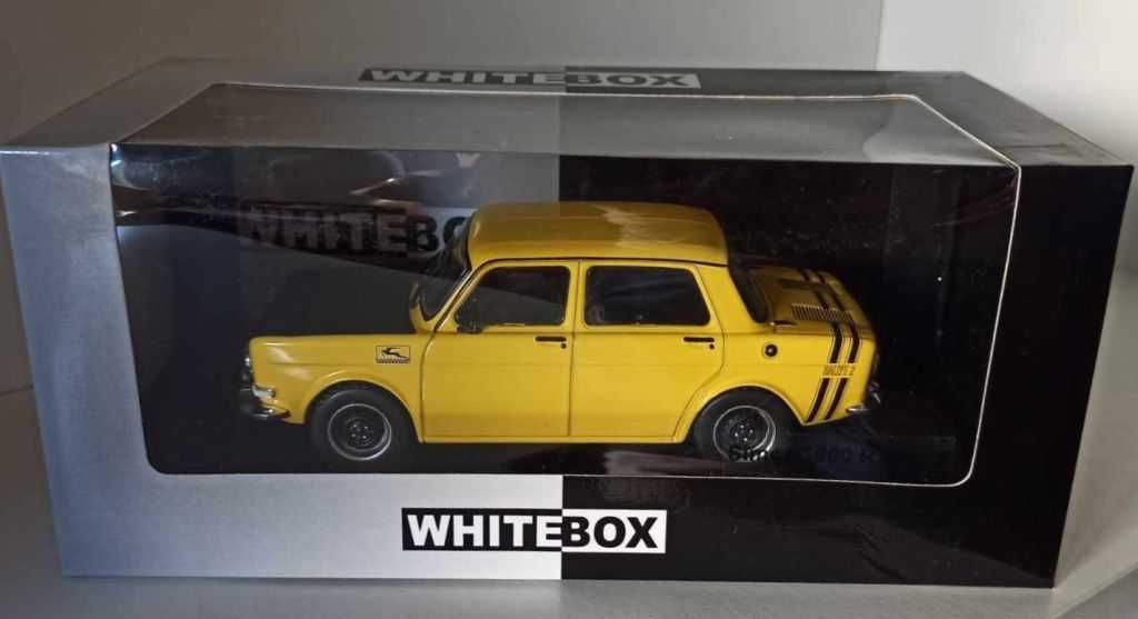 Macheta Simca 1000 Rallye 2 1970 galben- Whitebox 1/24