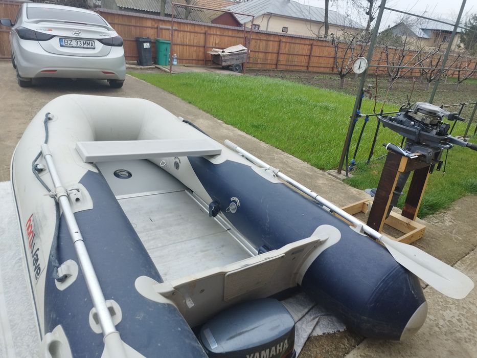 Honda honwave2,5m cu Yamaha 4 hp