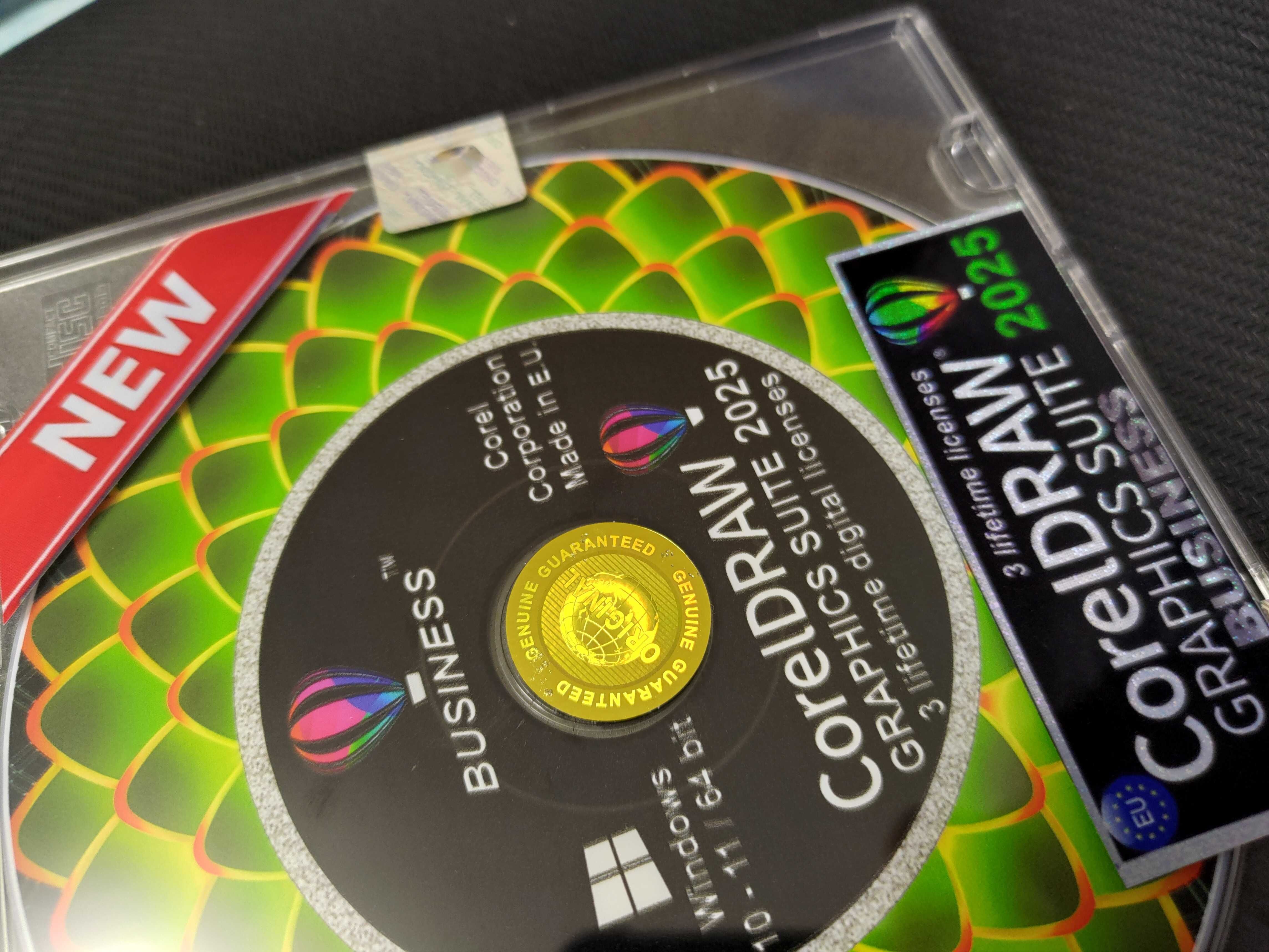 CorelDRAW Graphics Suite Business 2025-3 Lifetime licenses Permanennta