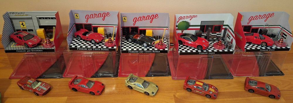 Colectie Ferrari Bburago - machete 1:43