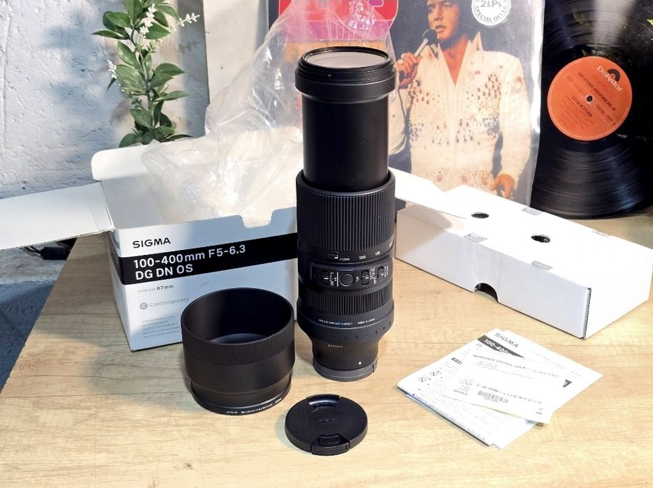 Obiectiv SIGMA 100-400mm, f5-6.3, nou ,montura SONY, full frame