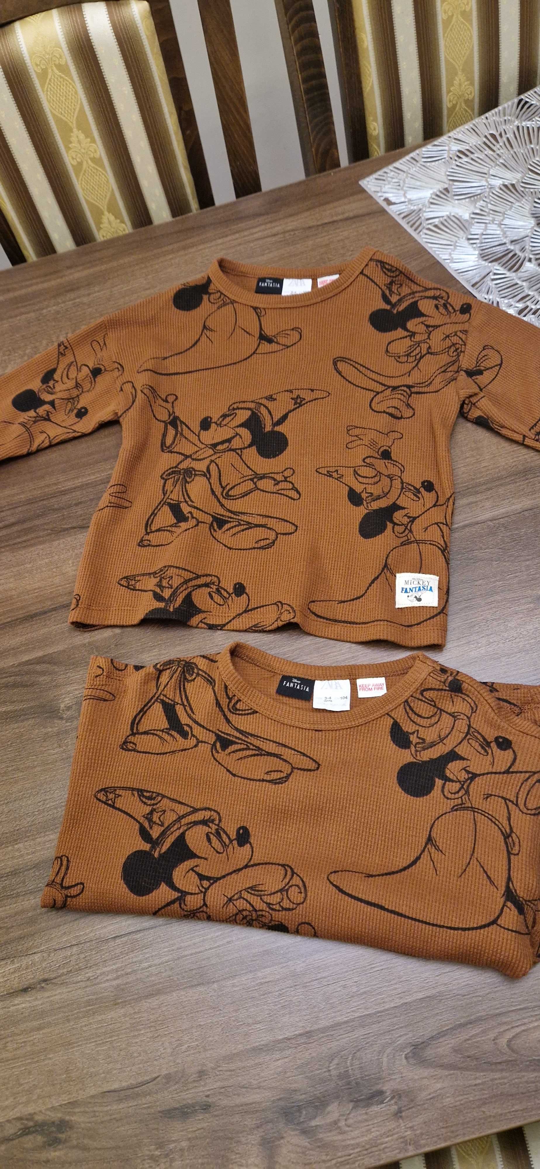 Bluza Zara cu Mickey mărimea 104/ Nou!