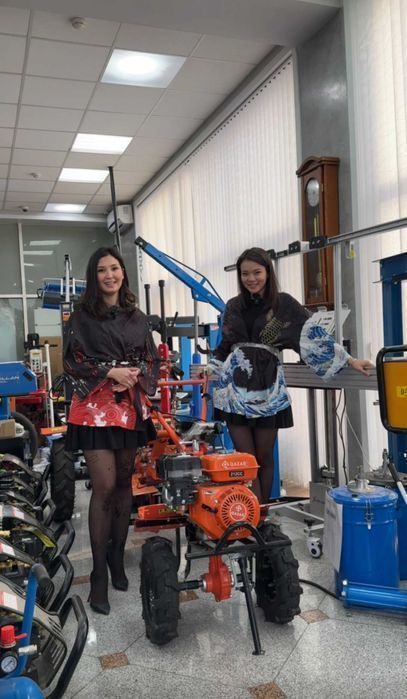 МОЩНЫЙ бензиновый мотоблок Qazar MB100 Рассрочка 0-0-24