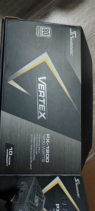 Захранване Seasonic Vertex GX-1200 1200W, 80+ Platinum, Модулярно