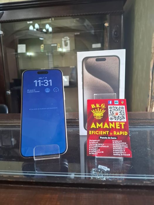 Iphone 15 Pro Max 256gb Amanet BKG
