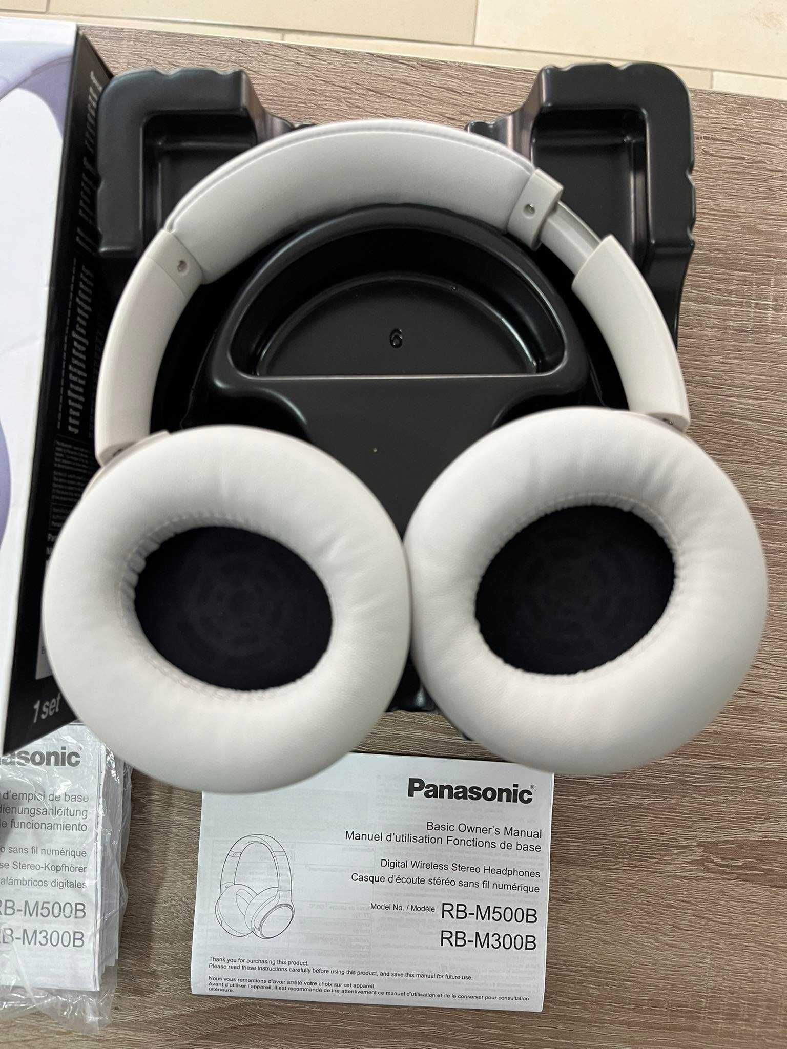 Безжични слушалки Panasonic RB-M500BE-C Deep Bass Чисто нови