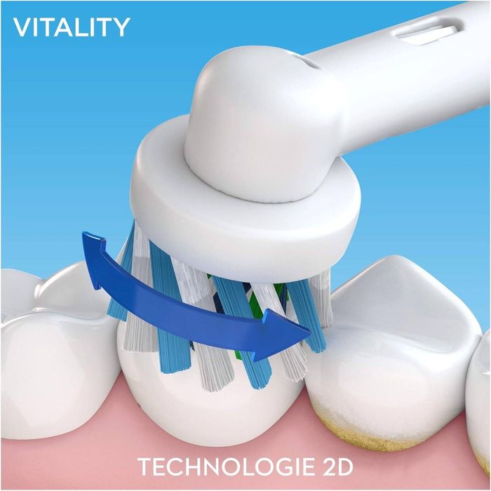 Электрическая зубная щетка Oral-B Vitality синий