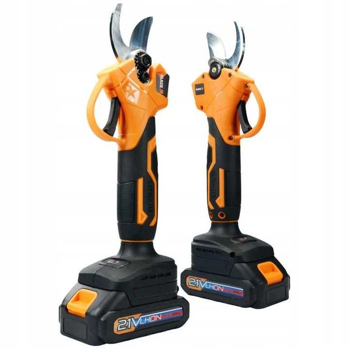 Foarfeca electrica taiat vita de vie crengi 2 baterii 21V 2Ah  (53820)