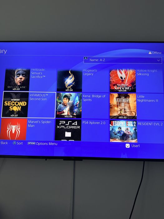 Playstation 4 Pro 1TB Firmware 10.52 Modat