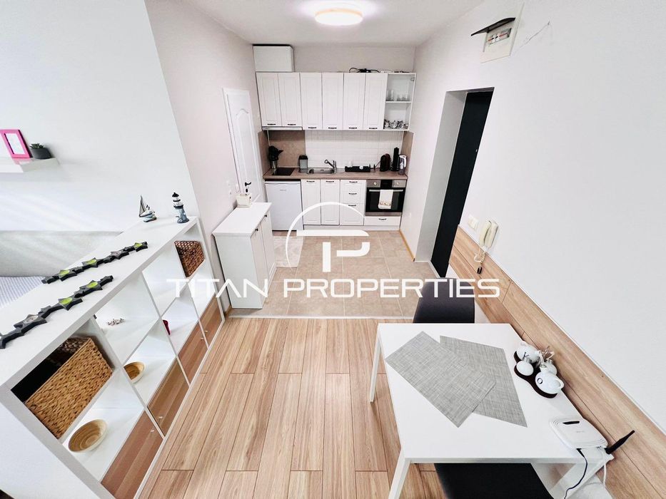 Едностаен, под наем, кв. Сарафово с включени интернет и телевизия