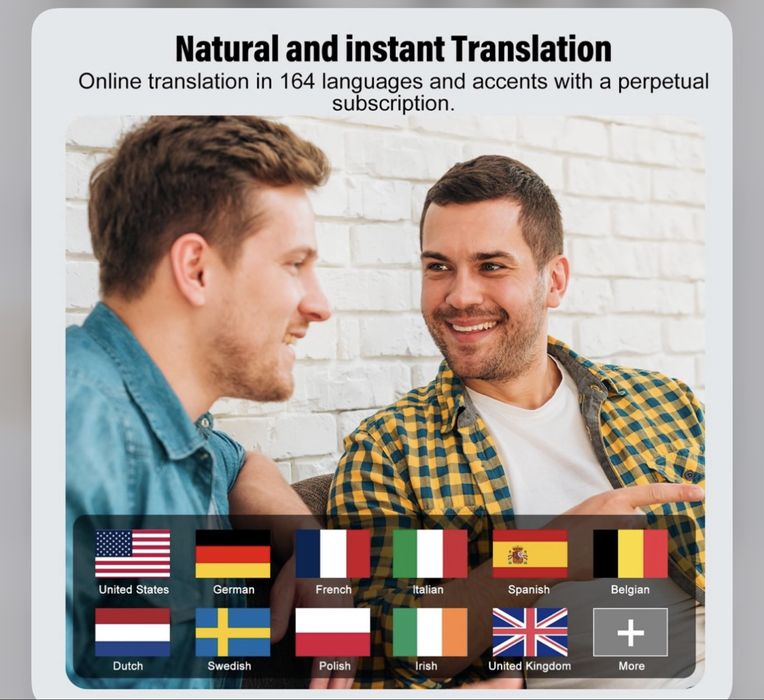 Слушалки с AL преводач