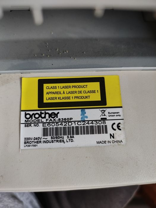 Pentru nostalgici Fax Brother 8360P