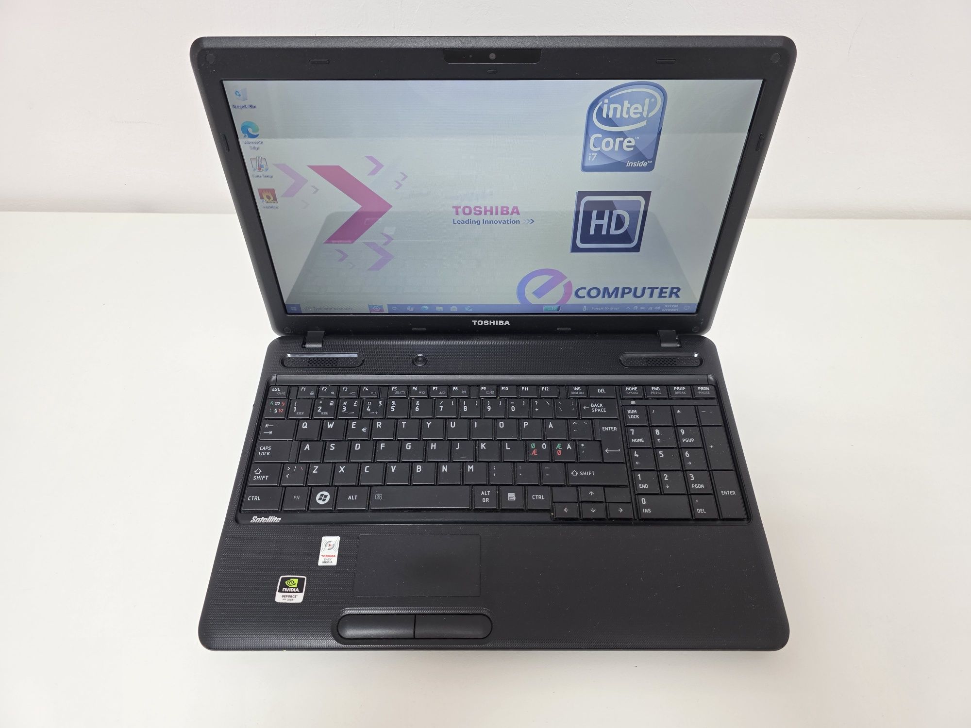 Laptop Toshiba 15.6 i7 ssd nVIDIA GARANTIE