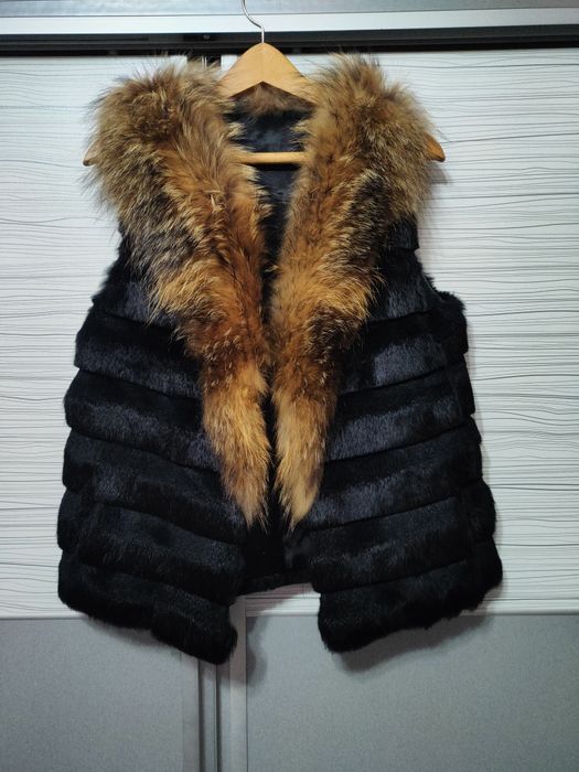 Елек от лисица-размер L/XL