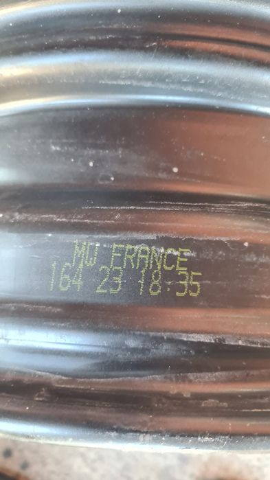 4 jante tabla noi R 16, 5×118,ET 68,Fiat Ducato