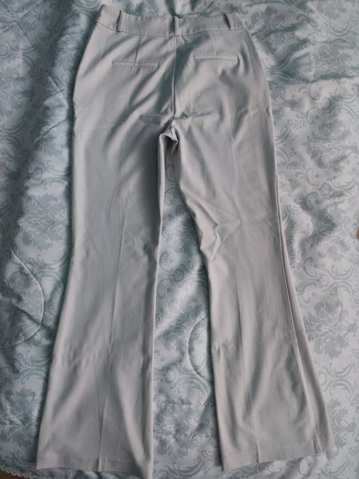 Син / сив / кафяв / зелен дълъг официален панталон