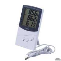 Настолен термометър и влагомер TA318 със сонда и 2 температури