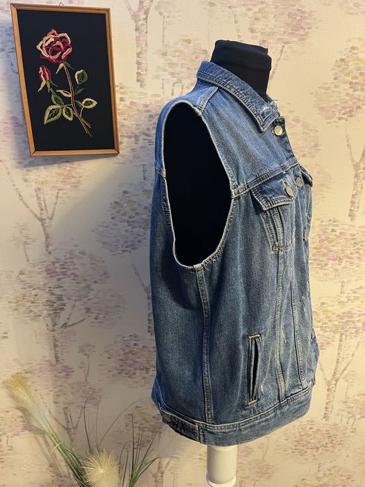 Vesta dama denim/casual Mustang marimea L