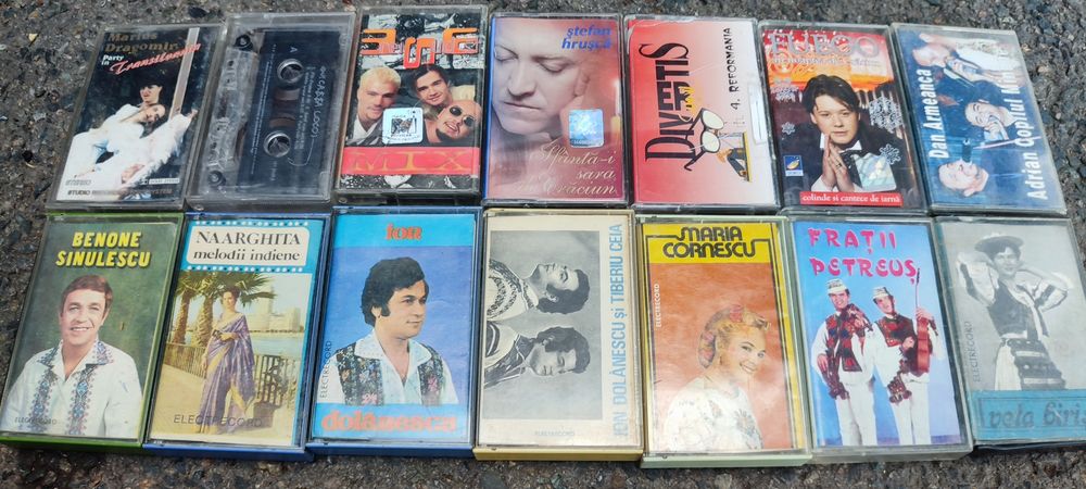 Casete audio muzica , religioase , cursuri management , audiobook
