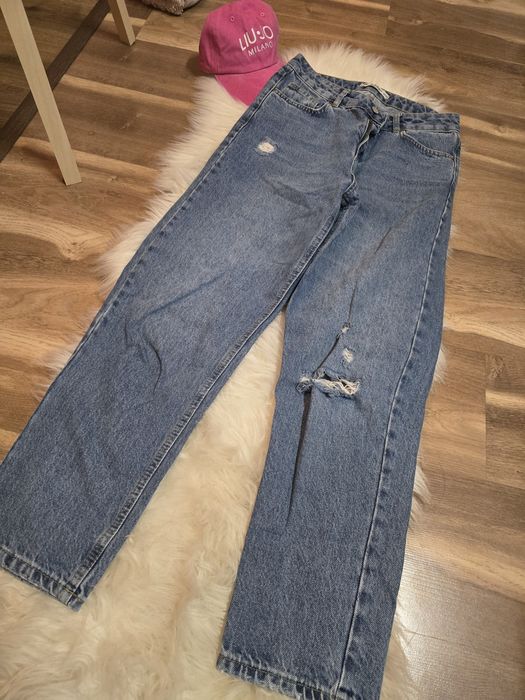 Широки дънки addax