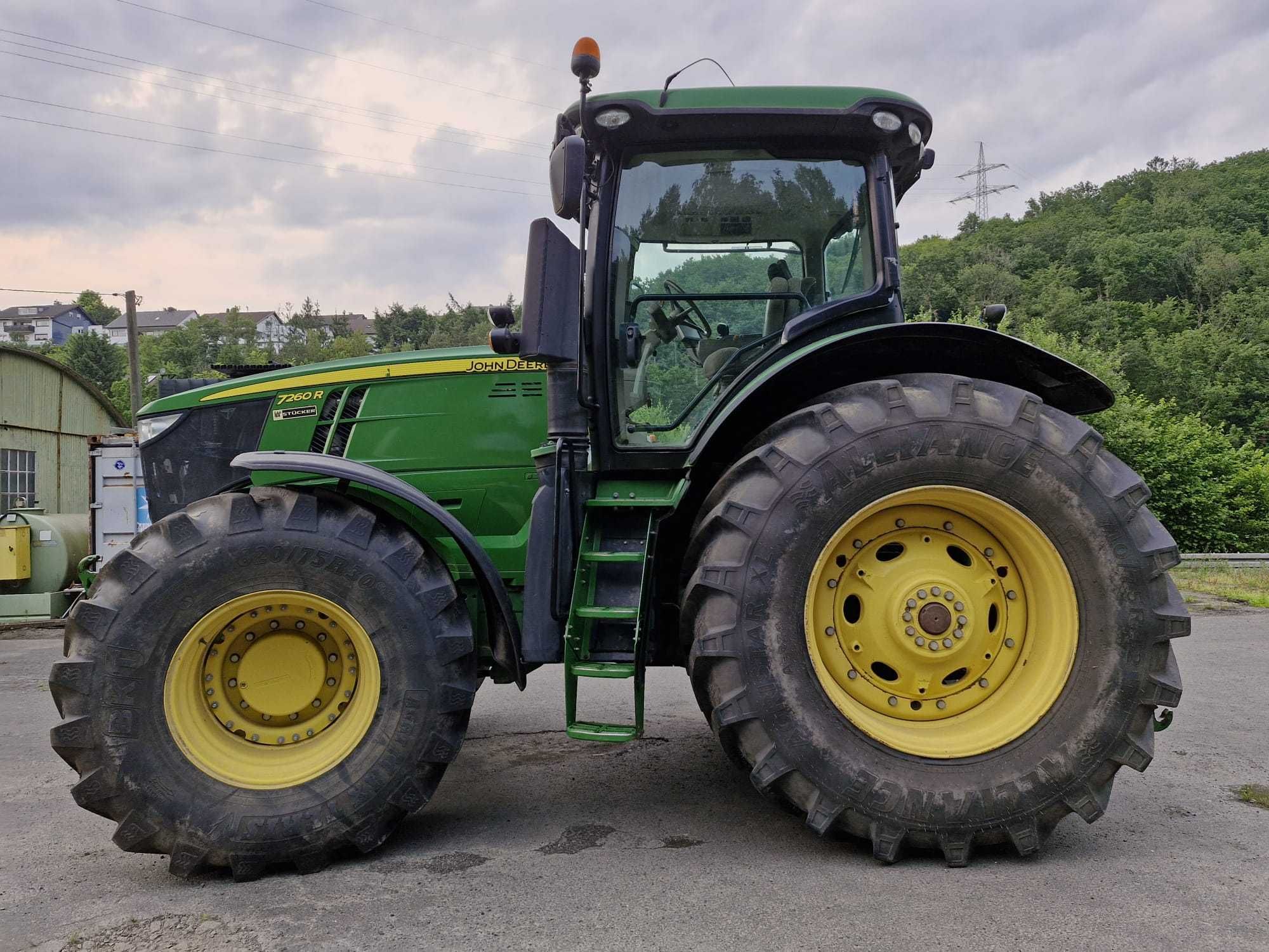 Tractor J.Deere 7260 R GPS