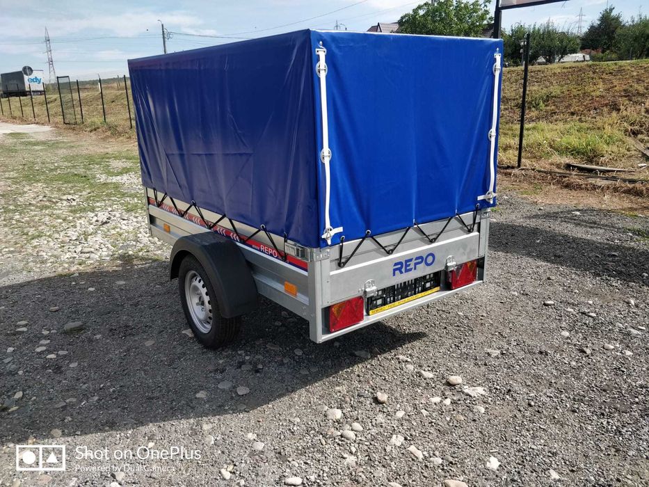 Remorca Noua Repo 205*115 cm carte RAR numere Provizorii Factura