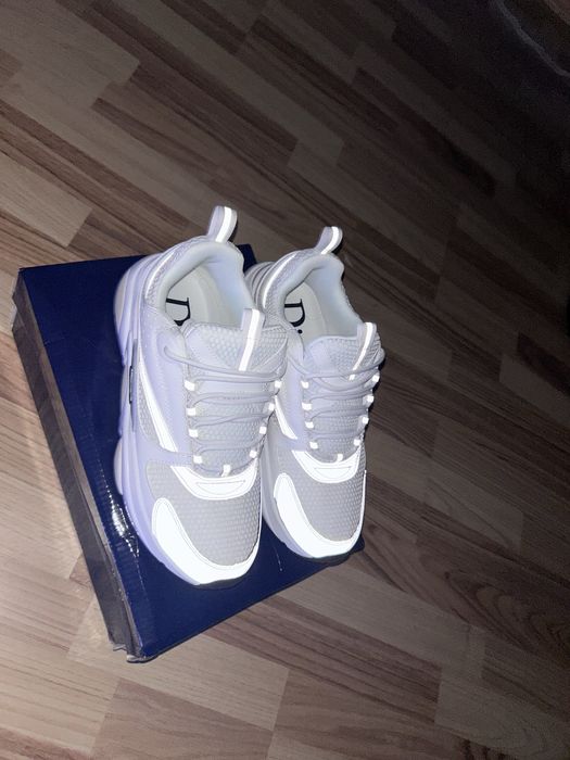 Dior B22 White Silver