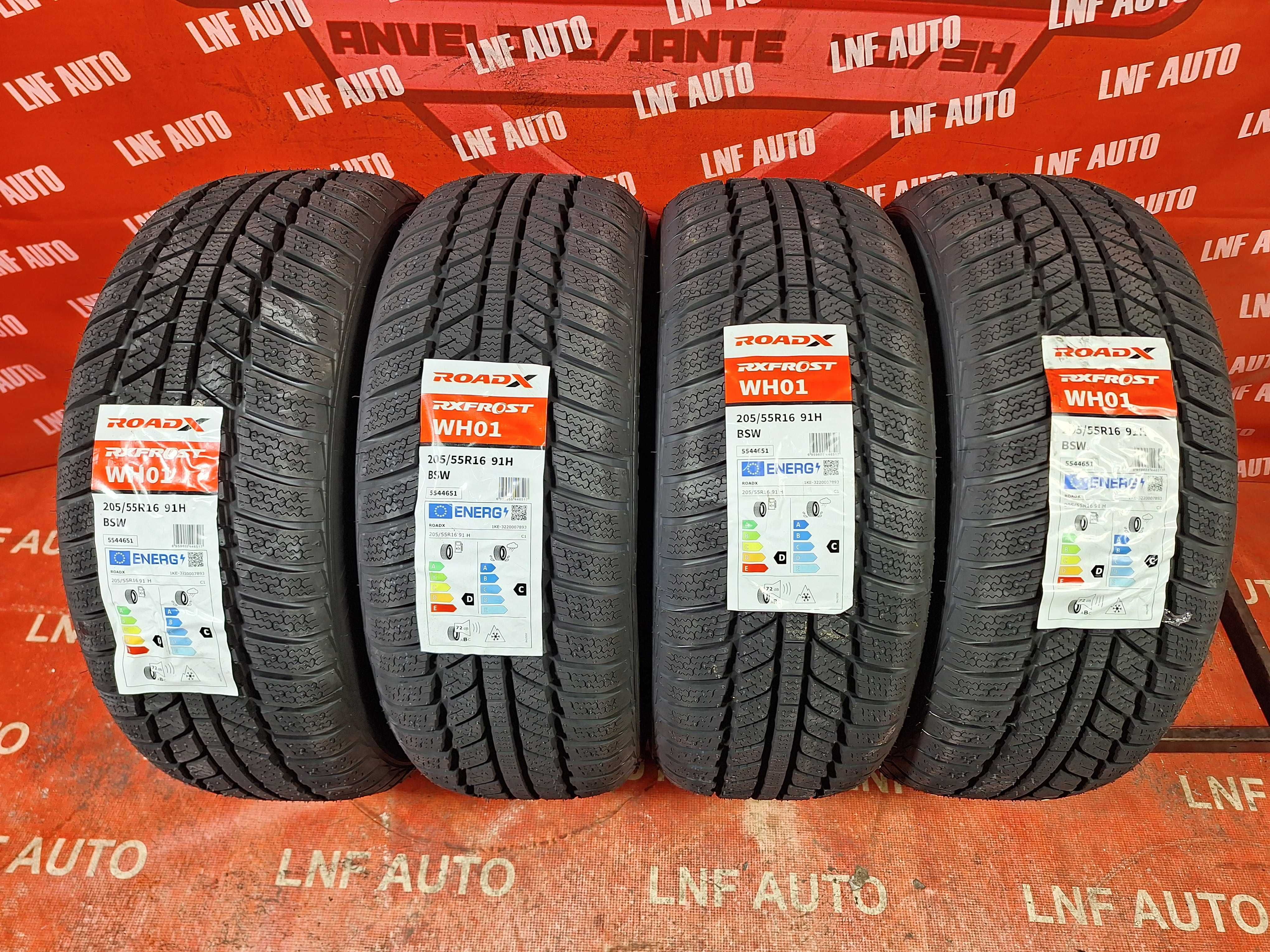 Anvelope de IARNA - 205/55/16 - ROADX - NOI - DOT 2024 !