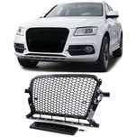 Решетка тип пчелна пита без емблема черен гланц Audi Q5 8R 12-16 Ауди
