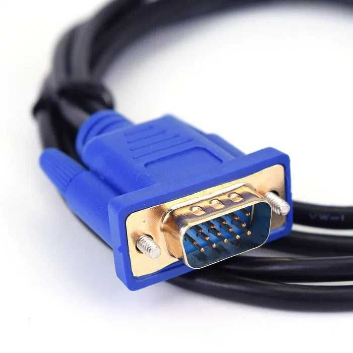 HDMI Male la VGA Male Video Convertor pt PC DVD 1080p HDTV L=1m. Nou!